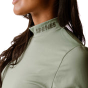 <tc>Spines</tc> <tc>T-shirt thermique</tc> <tc>Green</tc>